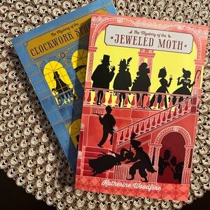 The Mystery of the Jeweled Moth and Clockwork Sparrow Books